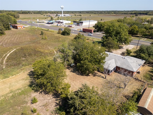 bird's eye view featuring a rural view