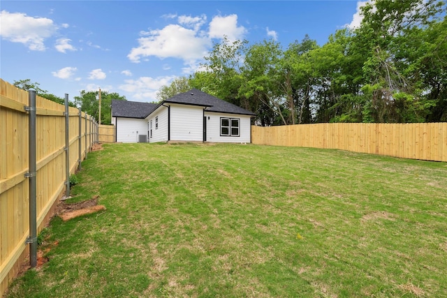 727 W Parnell St, Denison, TX 75020 - view of yard
