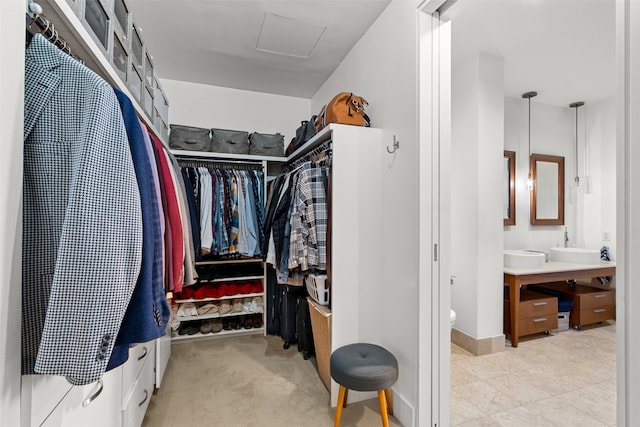 view of spacious closet