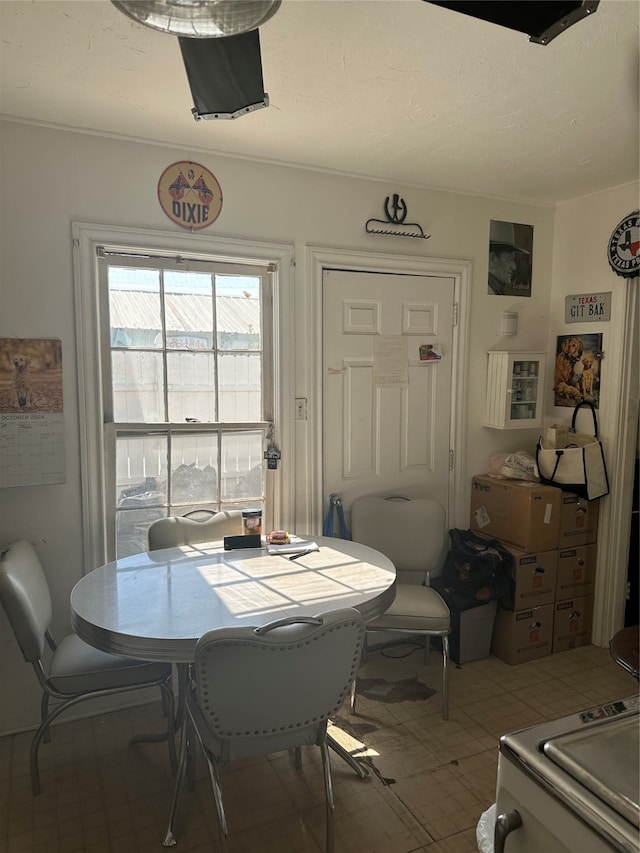 view of dining room