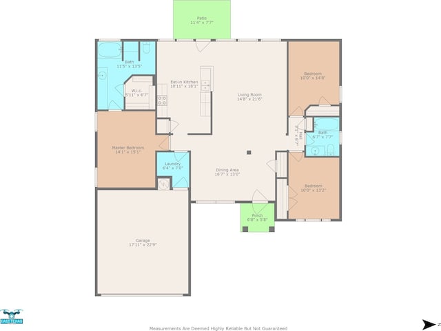 1108 E E Park, Lindale, TX 75771 - room layout