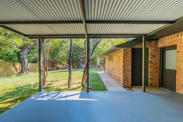 view of patio / terrace