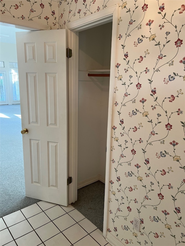 view of closet