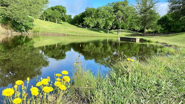 property view of water