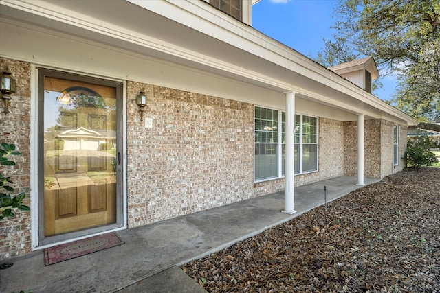 view of entrance to property