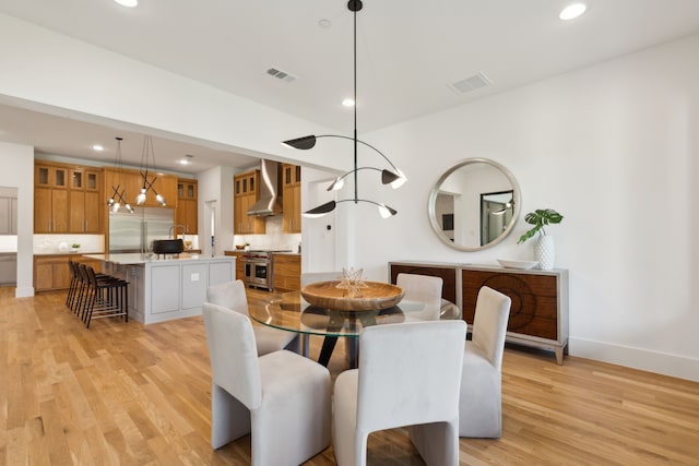 unfurnished room with light wood-type flooring