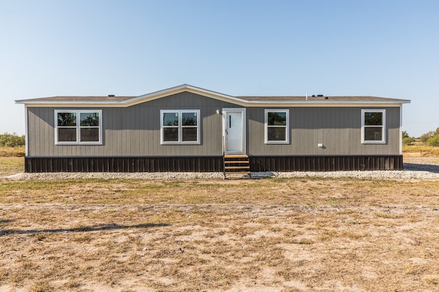 view of manufactured / mobile home