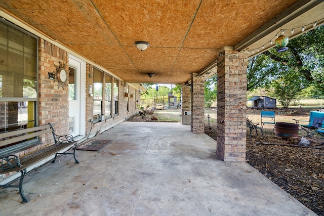 view of patio