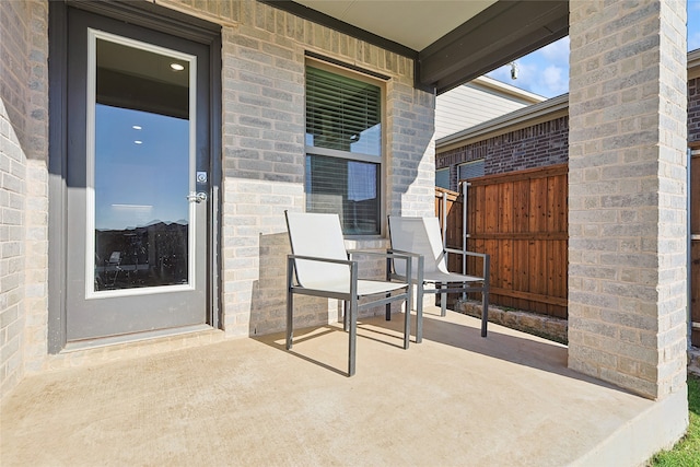 view of patio