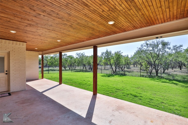 view of patio / terrace