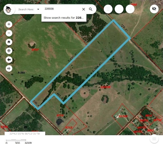 LOT1 County Road 308, Terrell TX, 75161 land for sale