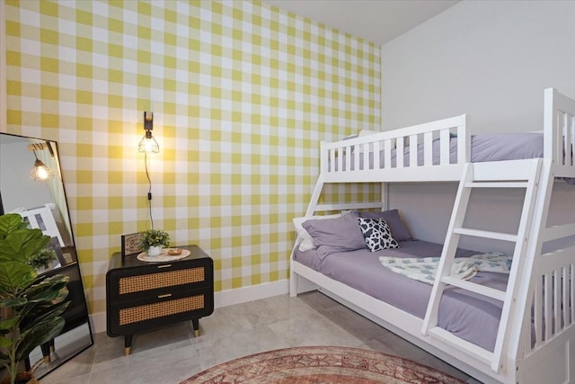 2604 Flora Ln, Denison, TX 75020 - bedroom featuring wallpapered walls