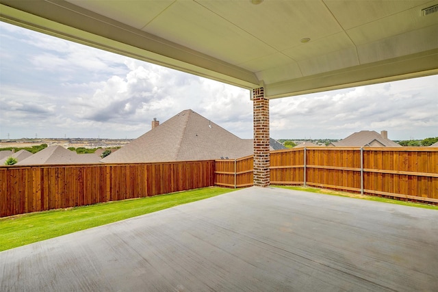 view of patio / terrace