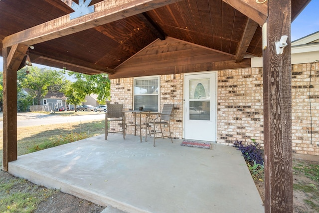 view of patio / terrace