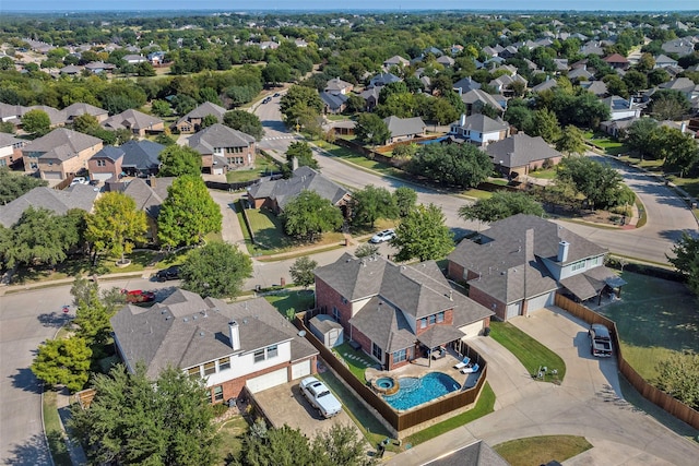 1310 Gold Coast Dr, Rockwall, TX 75087 - bird's eye view featuring a residential view