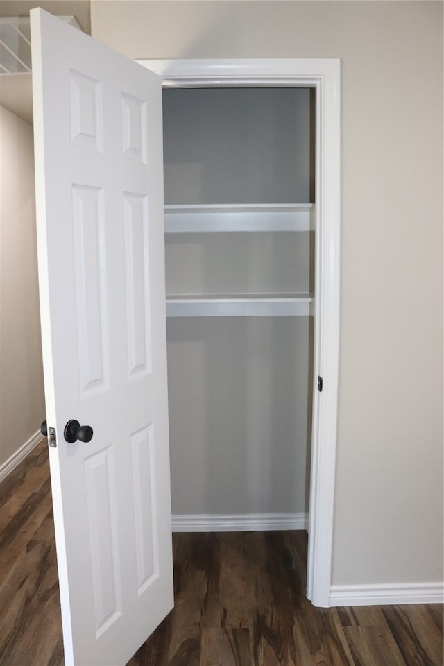 view of closet