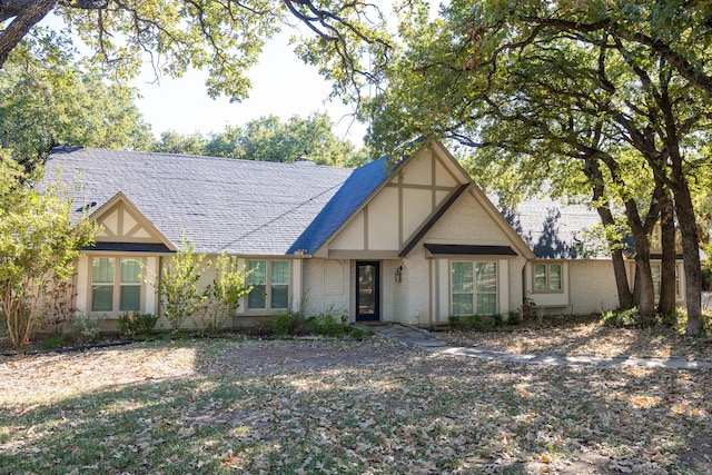 view of english style home