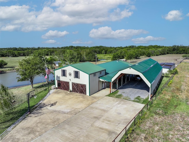 aerial view