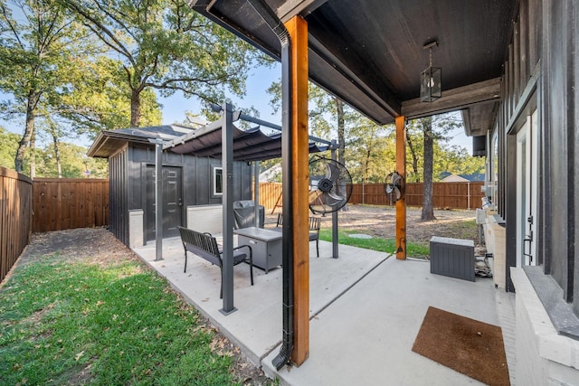 view of patio / terrace