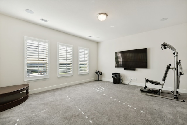 5405 Middleton Dr, Parker, TX 75002 - exercise area with baseboards and carpet floors