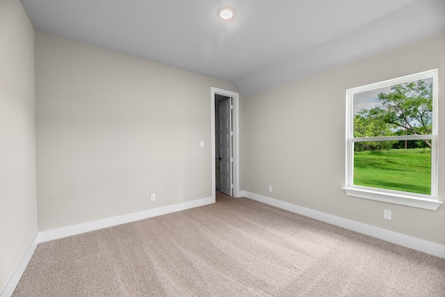 2201 Crystal Palace Blvd, Alvarado, TX 76009 - carpeted empty room with baseboards and lofted ceiling