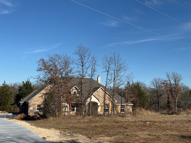 view of side of property