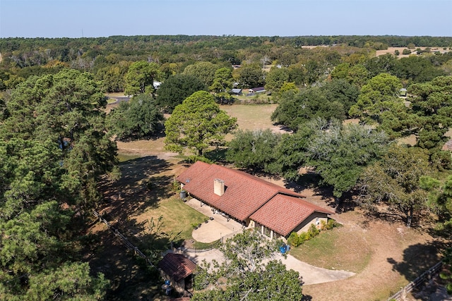 aerial view