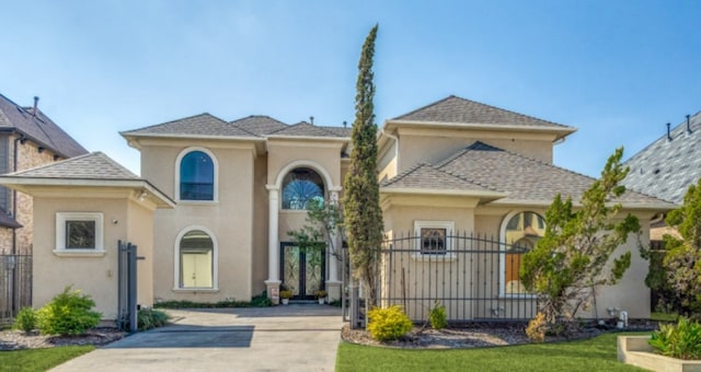 6809 Beckworth Ln, Plano, TX 75024 - mediterranean / spanish-style home with stucco siding
