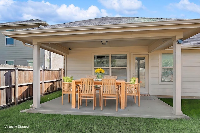 view of patio / terrace