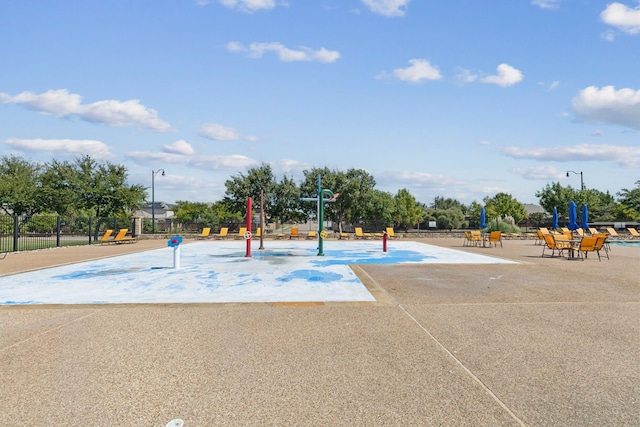 view of basketball court