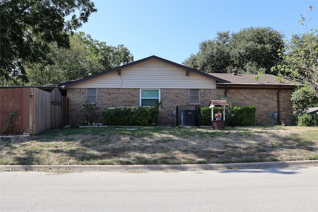 view of ranch-style house