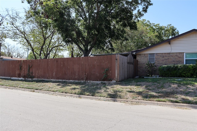 view of side of home