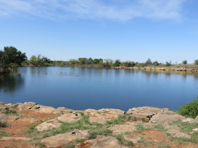 view of water feature