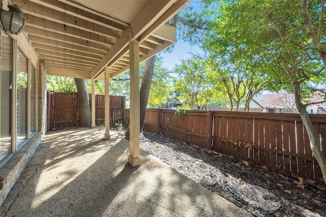 view of patio