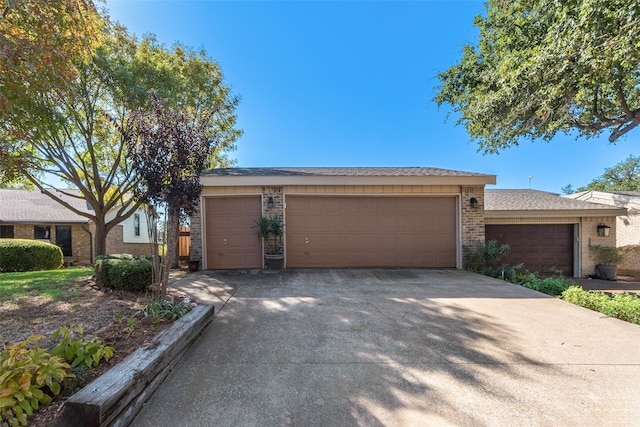 view of ranch-style home