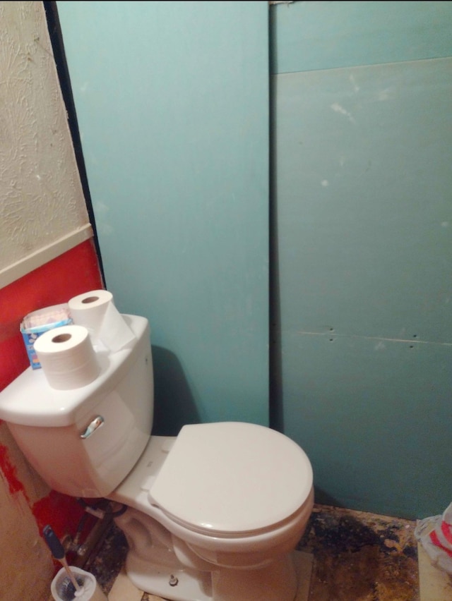 bathroom with toilet