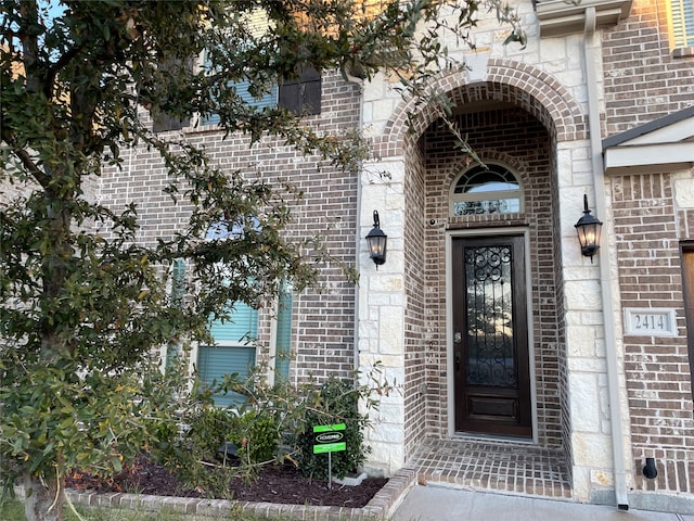 view of entrance to property