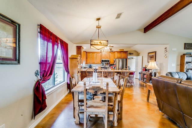 565 Turkey Ridge Rd, Stephenville, TX 76401 - dining room featuring concrete floors and baseboards