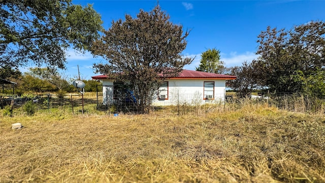 view of side of property