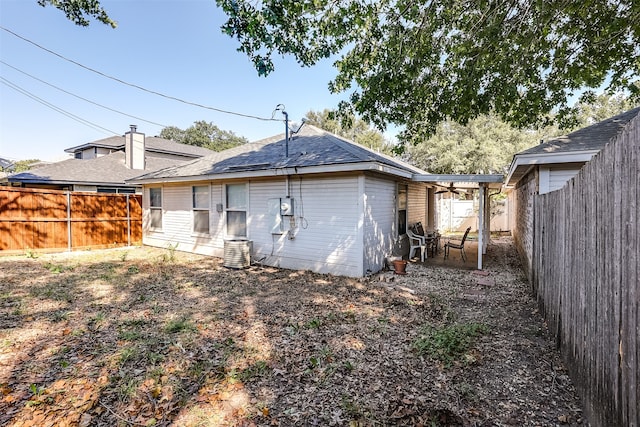 view of rear view of house