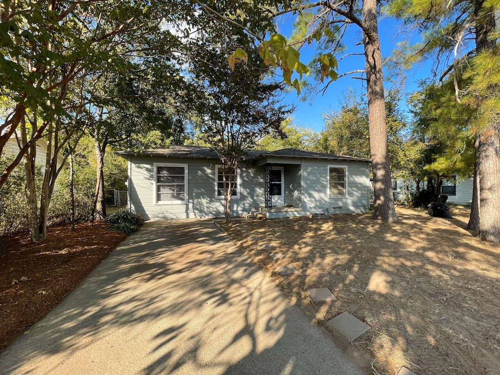 view of ranch-style house