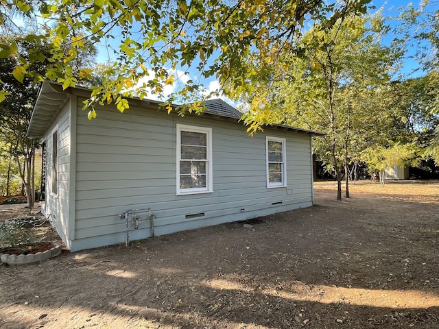 view of side of home