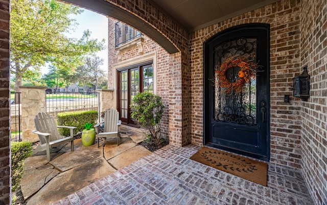 view of entrance to property