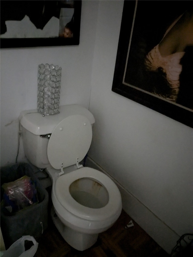 bathroom with toilet