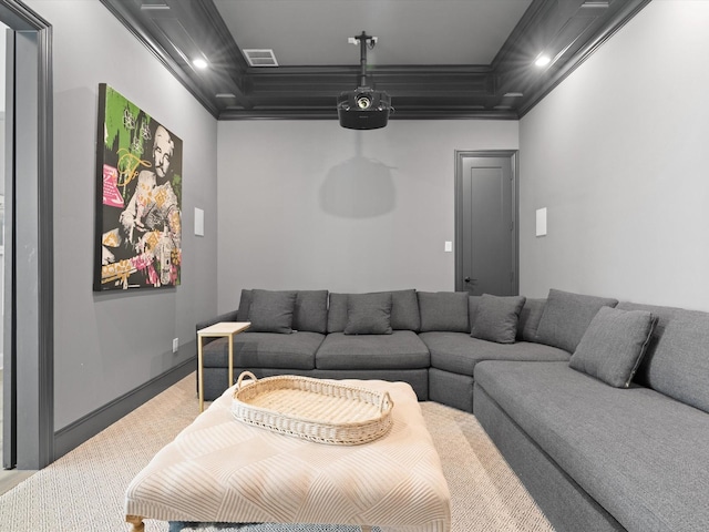 241 Bunton Branch Ln, Prosper, TX 75078 - cinema featuring ornamental molding