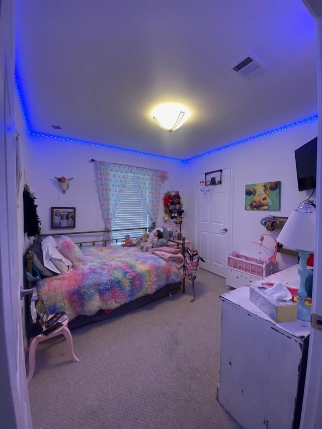 105 N 6th St E, Dawson, TX 76639 - view of carpeted bedroom