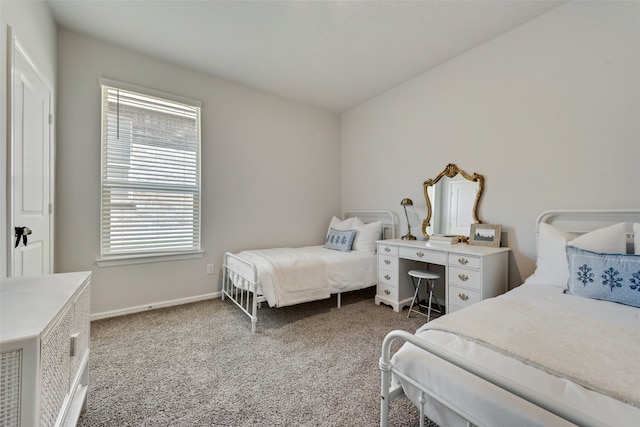 bedroom featuring carpet floors