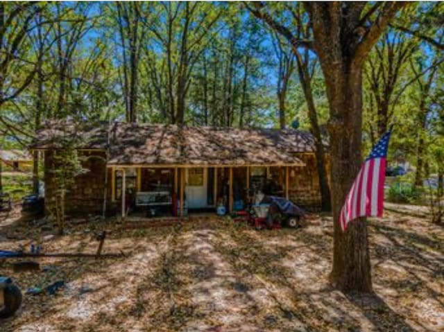 view of back of property