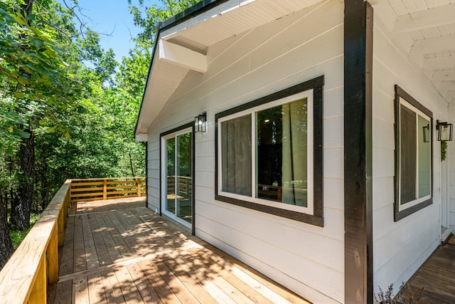 110 Fawn Trl, Mabank, TX 75156 - view of wooden deck