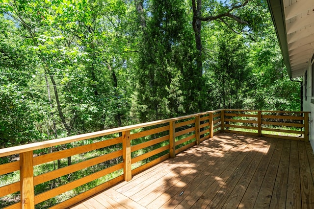 110 Fawn Trl, Mabank, TX 75156 - view of wooden terrace